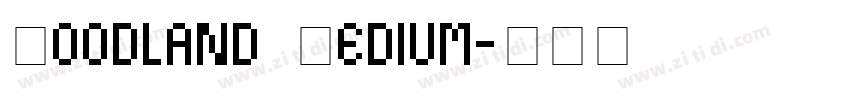 Goodland Medium字体转换